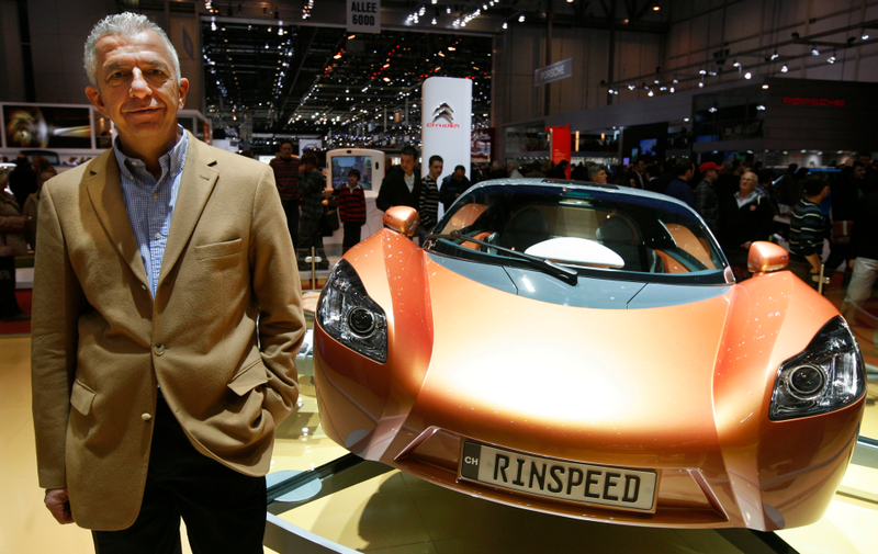 Rinspeed CEO Frank Rinderknecht Photo: AP